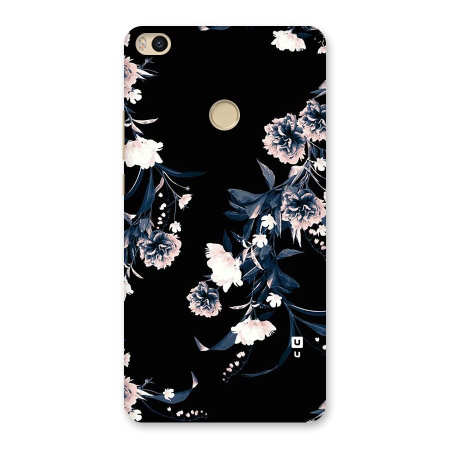 White Flora Back Case for Mi Max 2