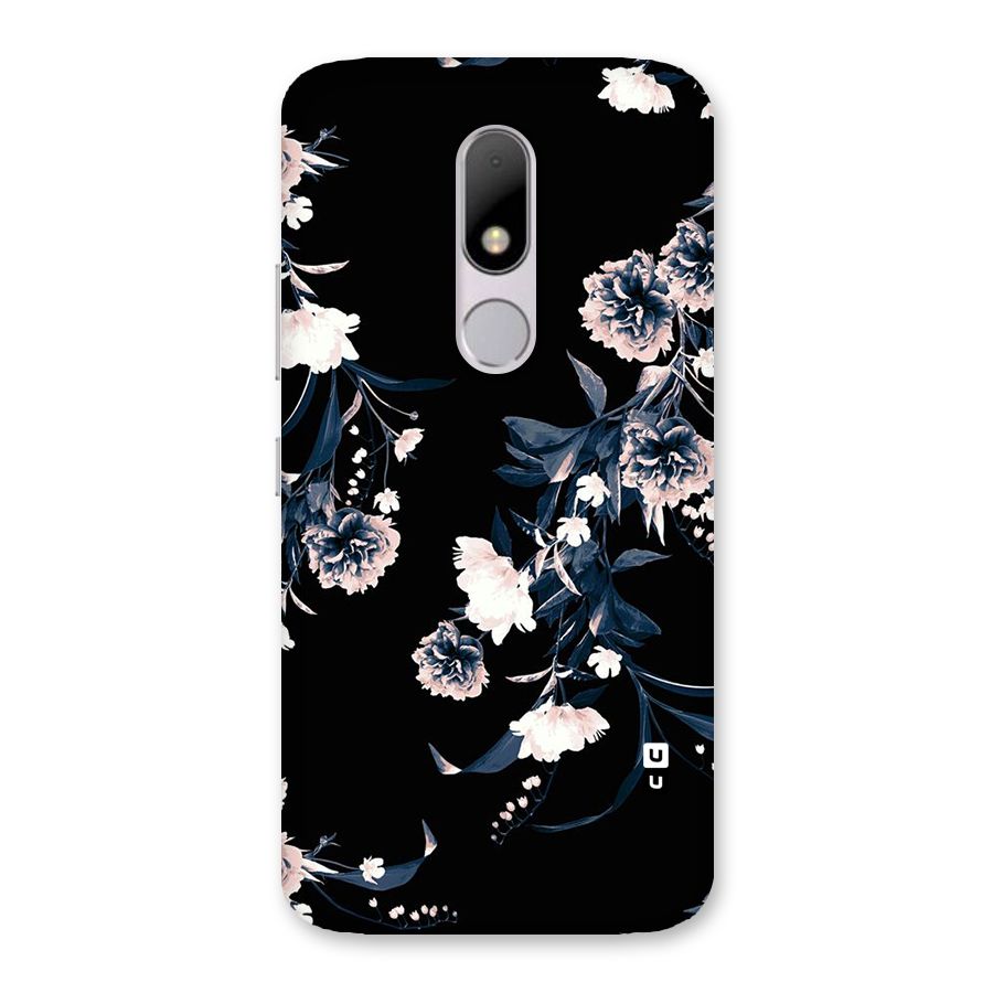White Flora Back Case for Moto M