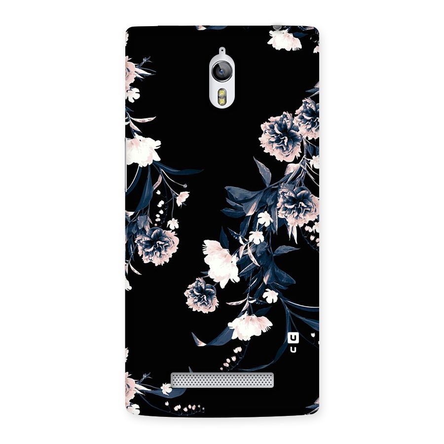 White Flora Back Case for Oppo Find 7