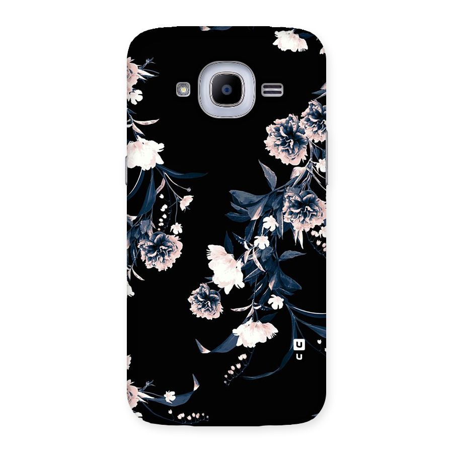 White Flora Back Case for Samsung Galaxy J2 2016