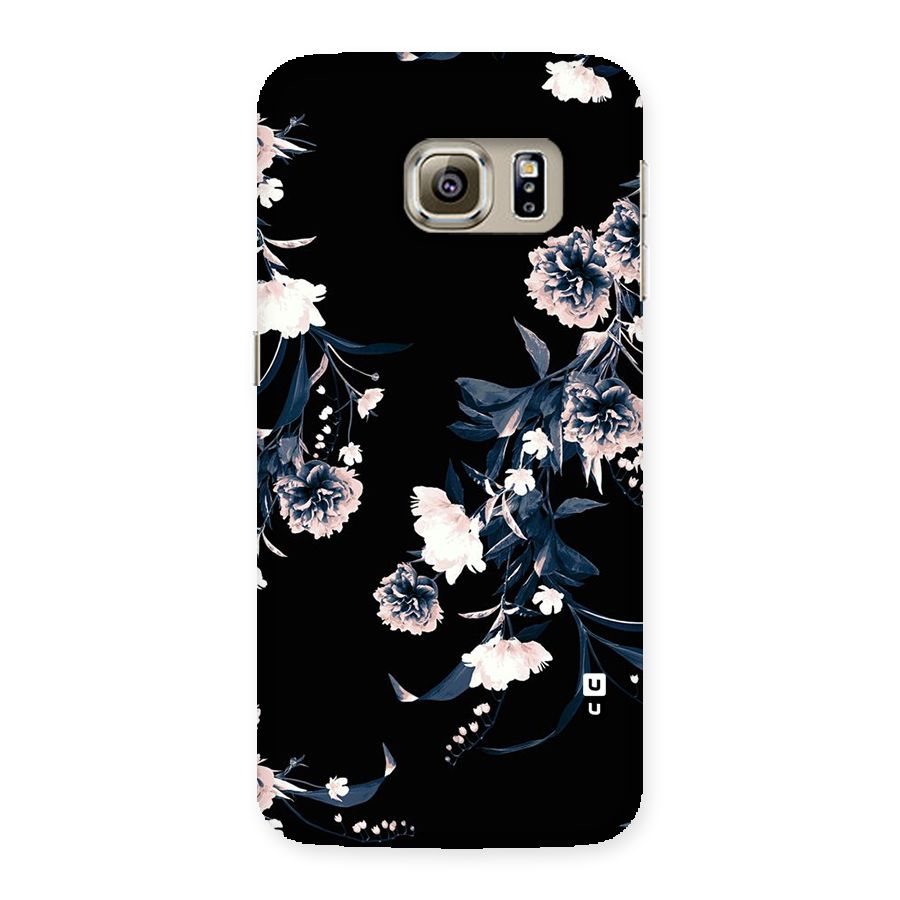 White Flora Back Case for Samsung Galaxy S6 Edge Plus