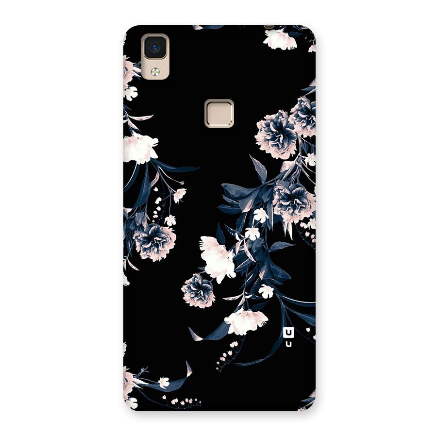 White Flora Back Case for V3 Max