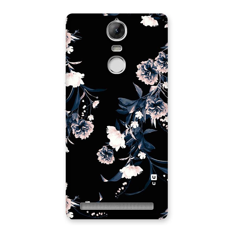 White Flora Back Case for Vibe K5 Note