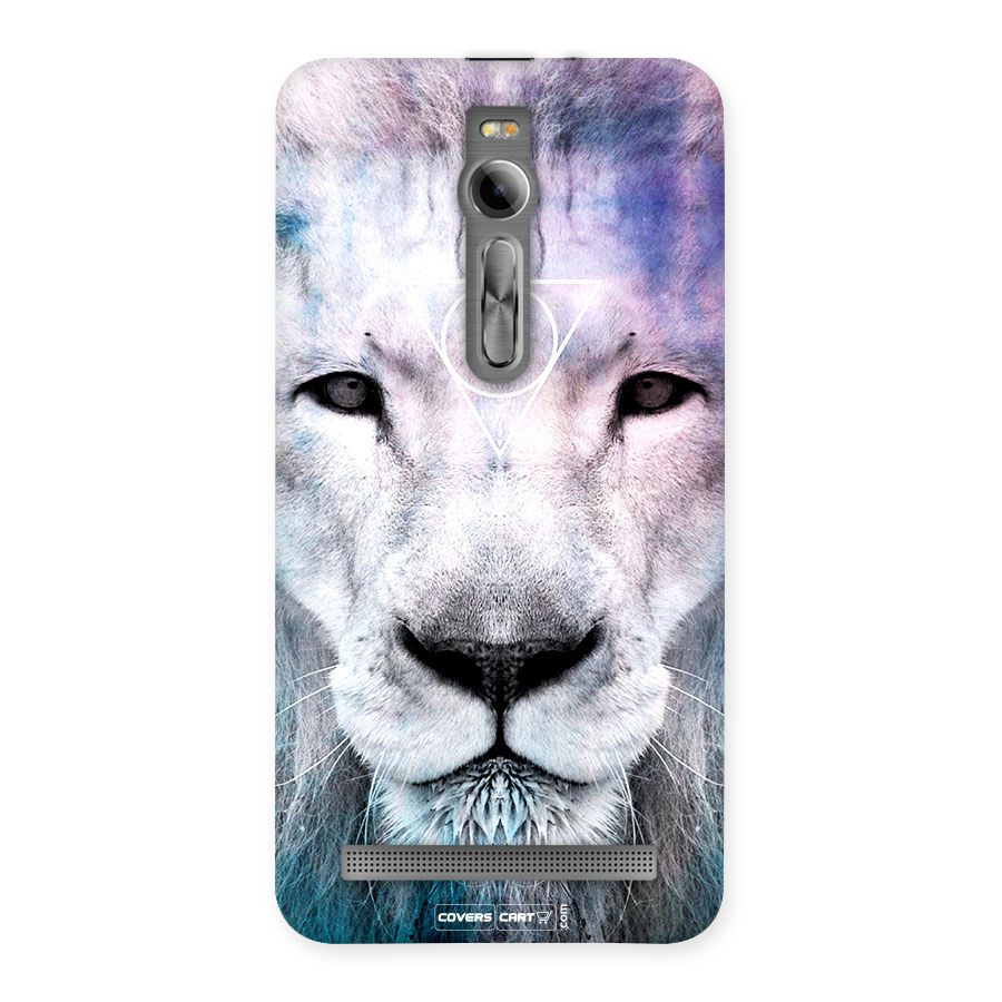 White Lion Back Case for Asus Zenfone 2