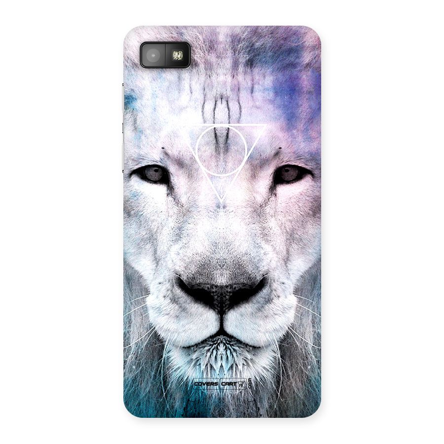 White Lion Back Case for Blackberry Z10