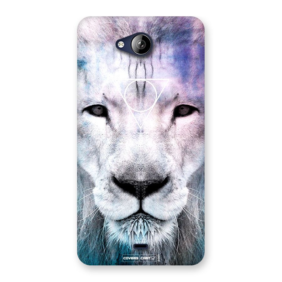 White Lion Back Case for Canvas Play Q355