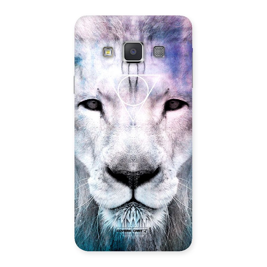 White Lion Back Case for Galaxy A3