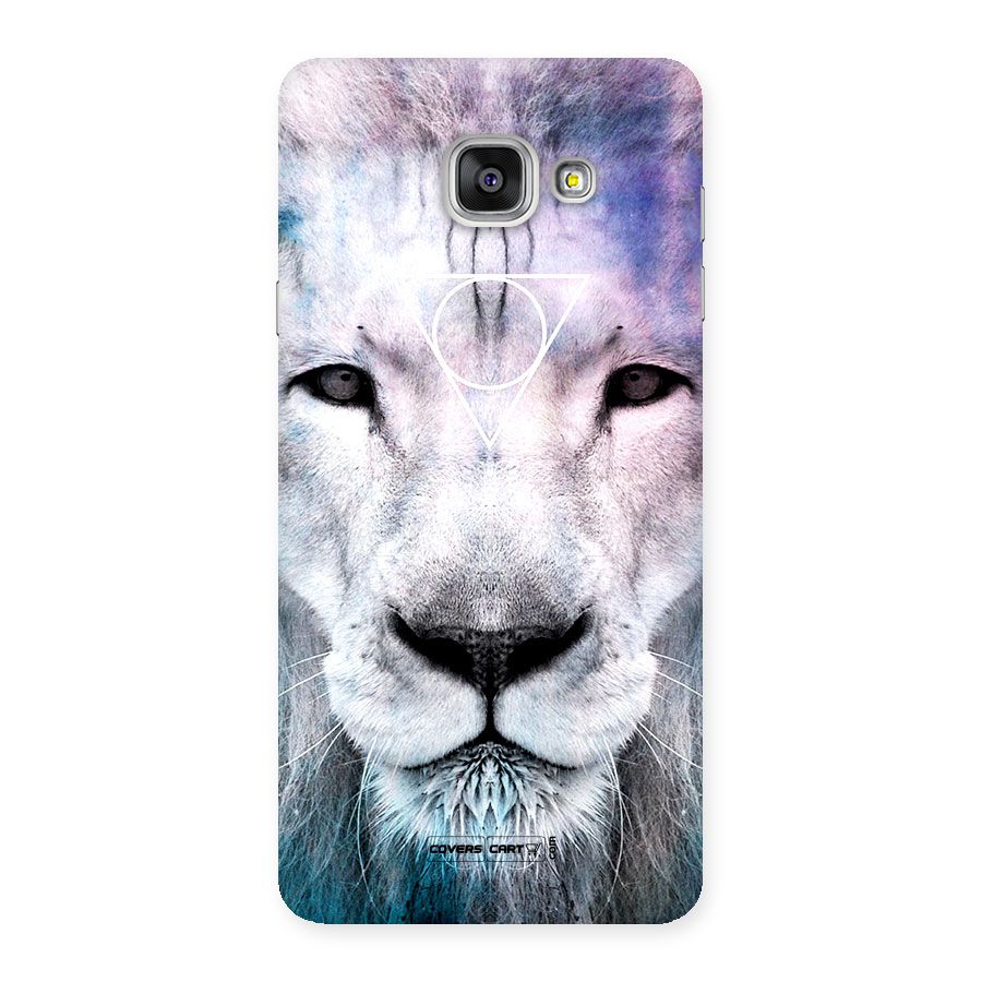 White Lion Back Case for Galaxy A7 2016