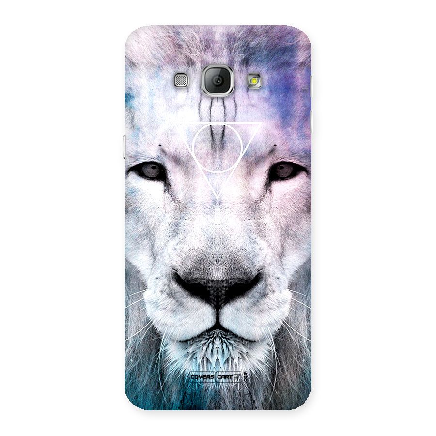 White Lion Back Case for Galaxy A8