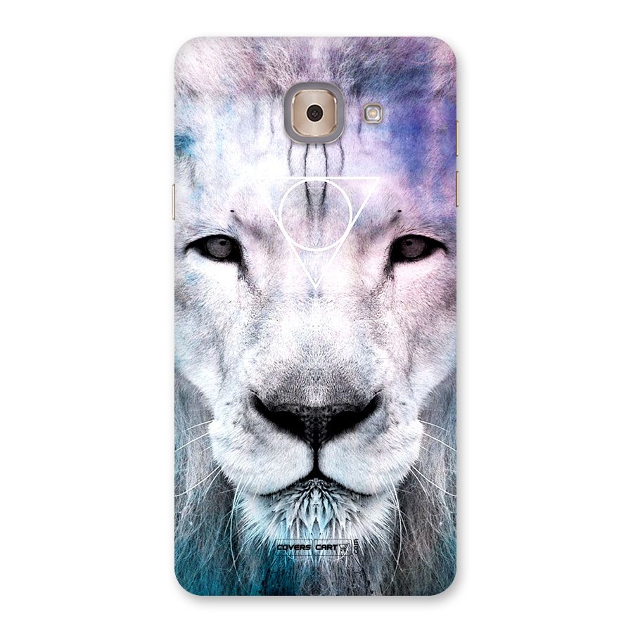 White Lion Back Case for Galaxy J7 Max