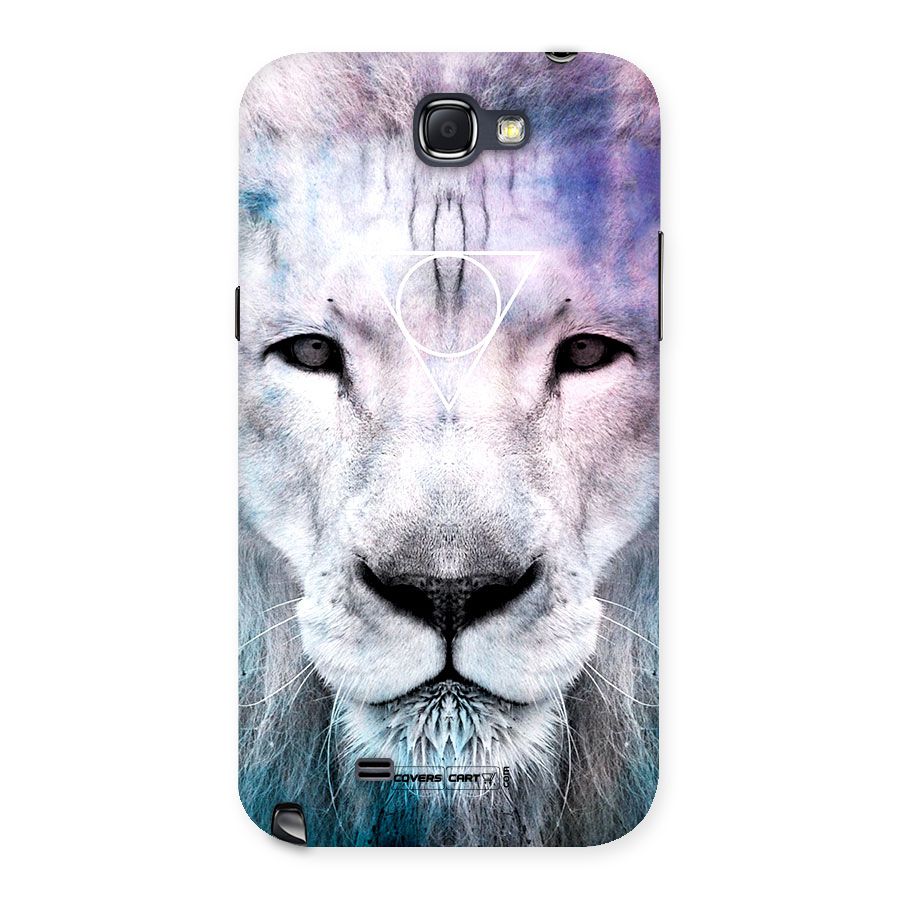 White Lion Back Case for Galaxy Note 2