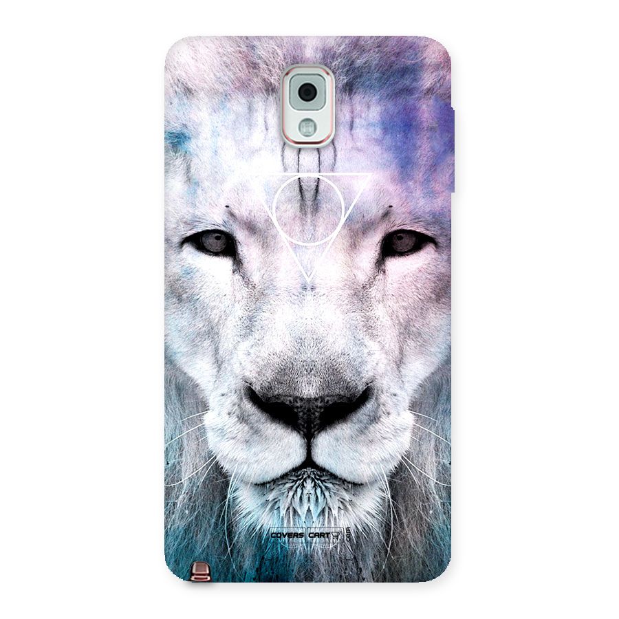 White Lion Back Case for Galaxy Note 3
