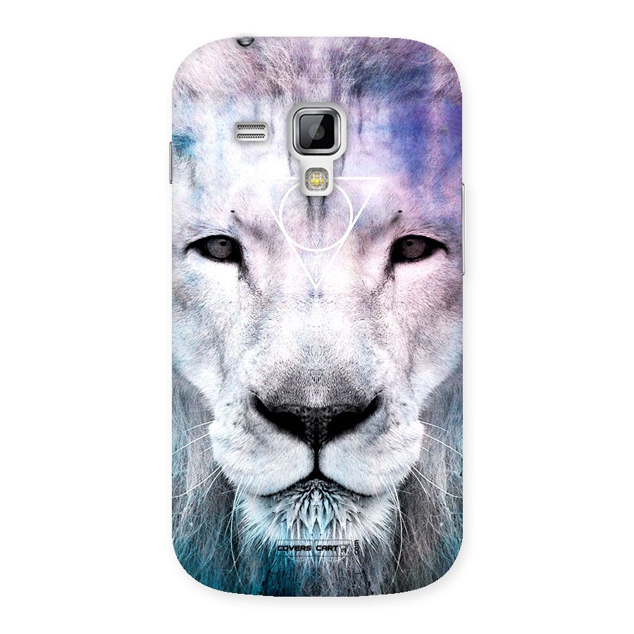 White Lion Back Case for Galaxy S Duos
