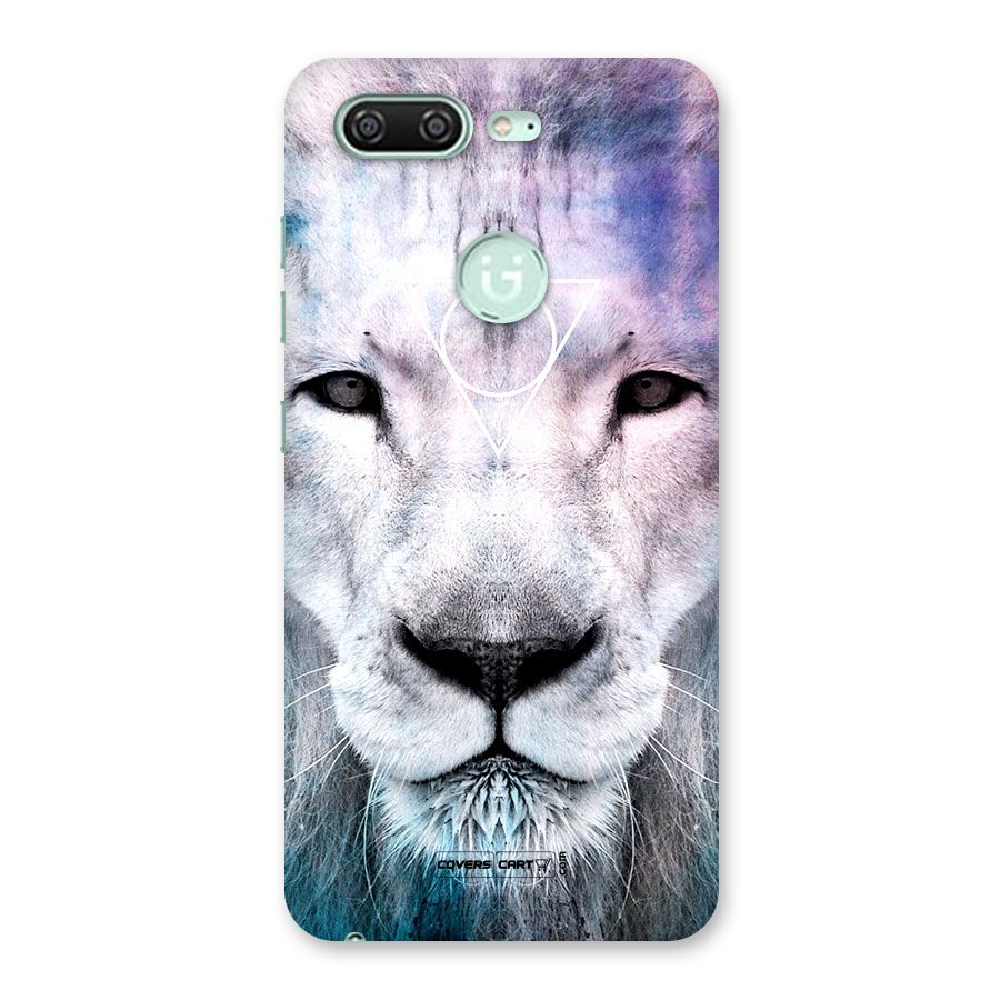 White Lion Back Case for Gionee S10
