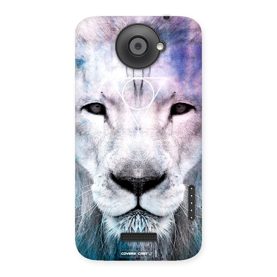 White Lion Back Case for HTC One X
