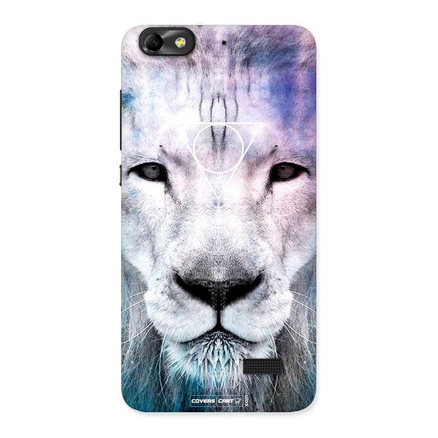 White Lion Back Case for Honor 4C