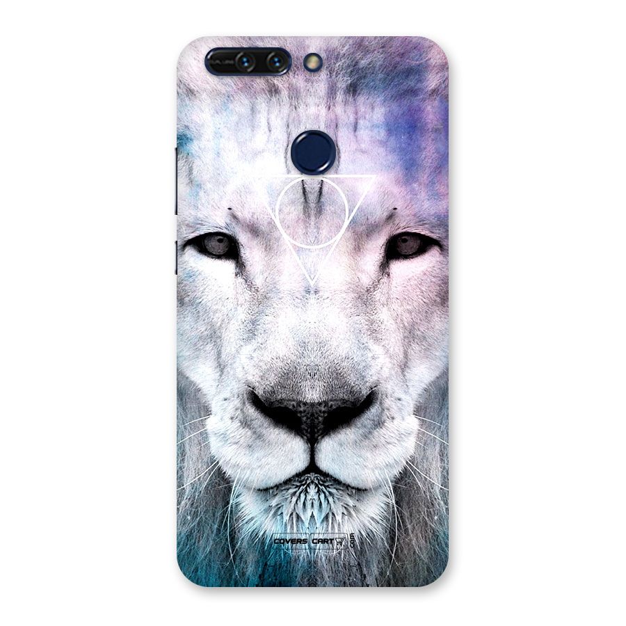 White Lion Back Case for Honor 8 Pro