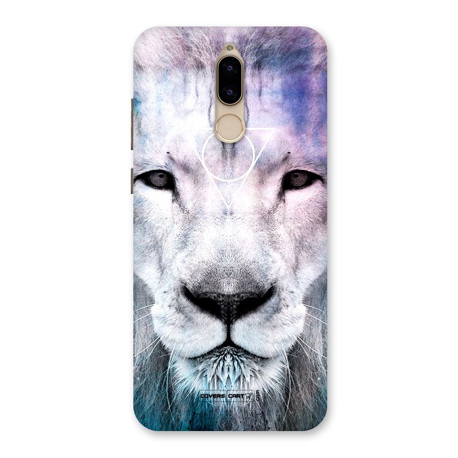 White Lion Back Case for Honor 9i