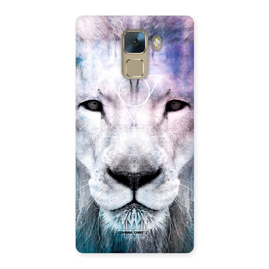 White Lion Back Case for Huawei Honor 7
