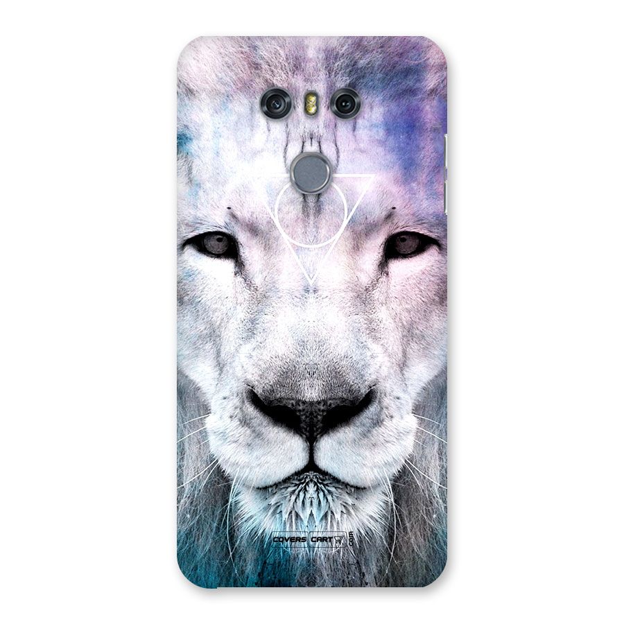 White Lion Back Case for LG G6