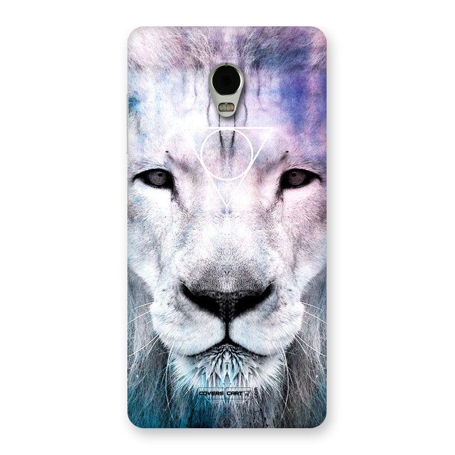 White Lion Back Case for Lenovo Vibe P1