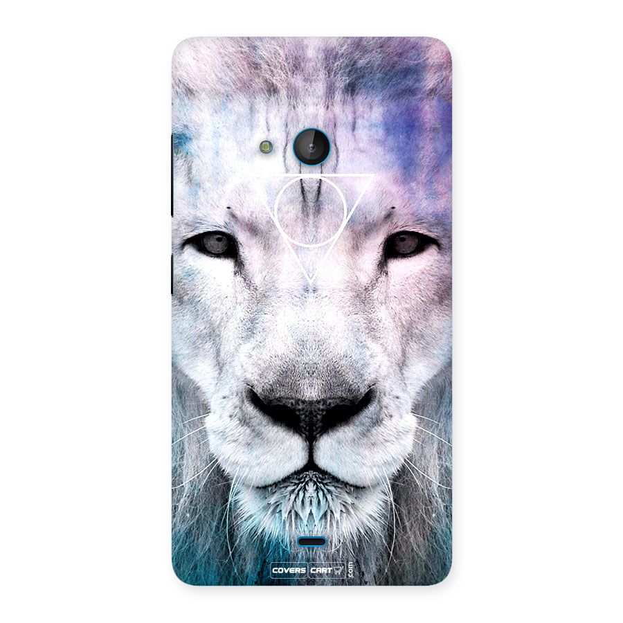 White Lion Back Case for Lumia 540