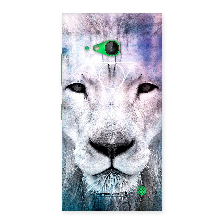 White Lion Back Case for Lumia 730