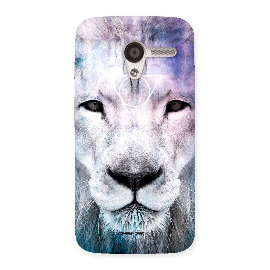White Lion Back Case for Moto X