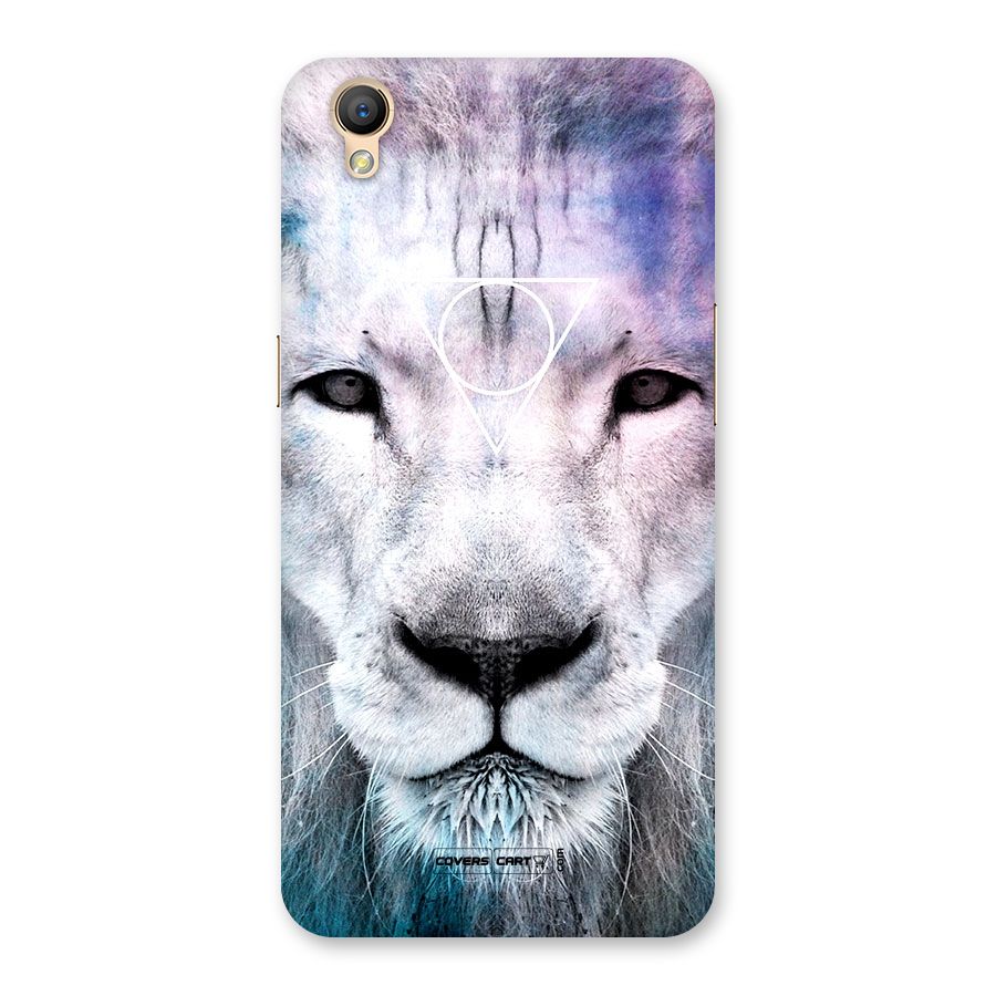 White Lion Back Case for Oppo A37