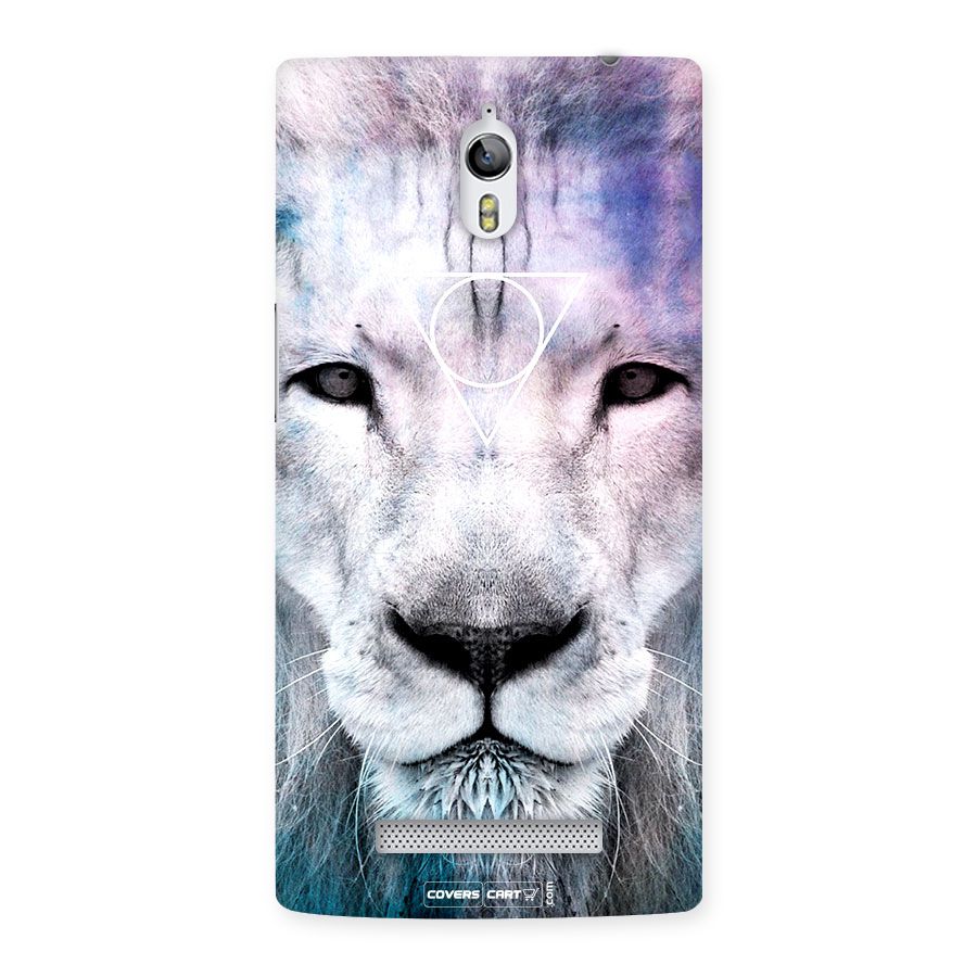 White Lion Back Case for Oppo Find 7