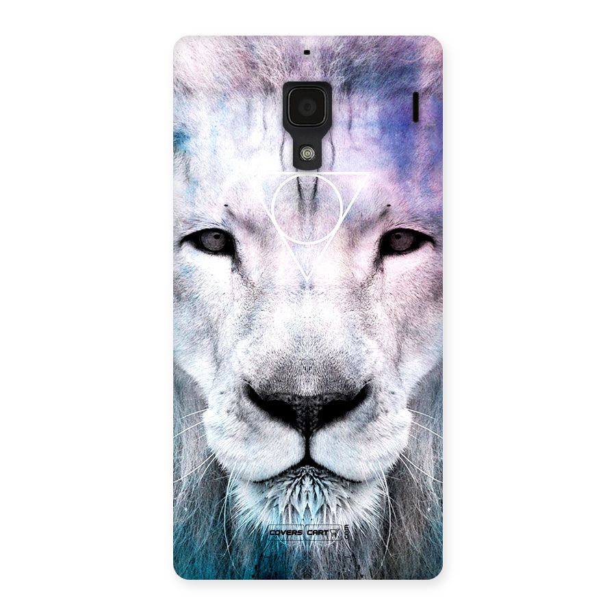 White Lion Back Case for Redmi 1S