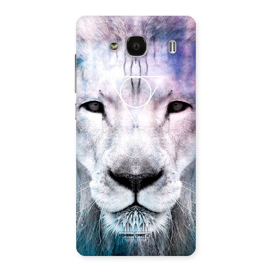 White Lion Back Case for Redmi 2s