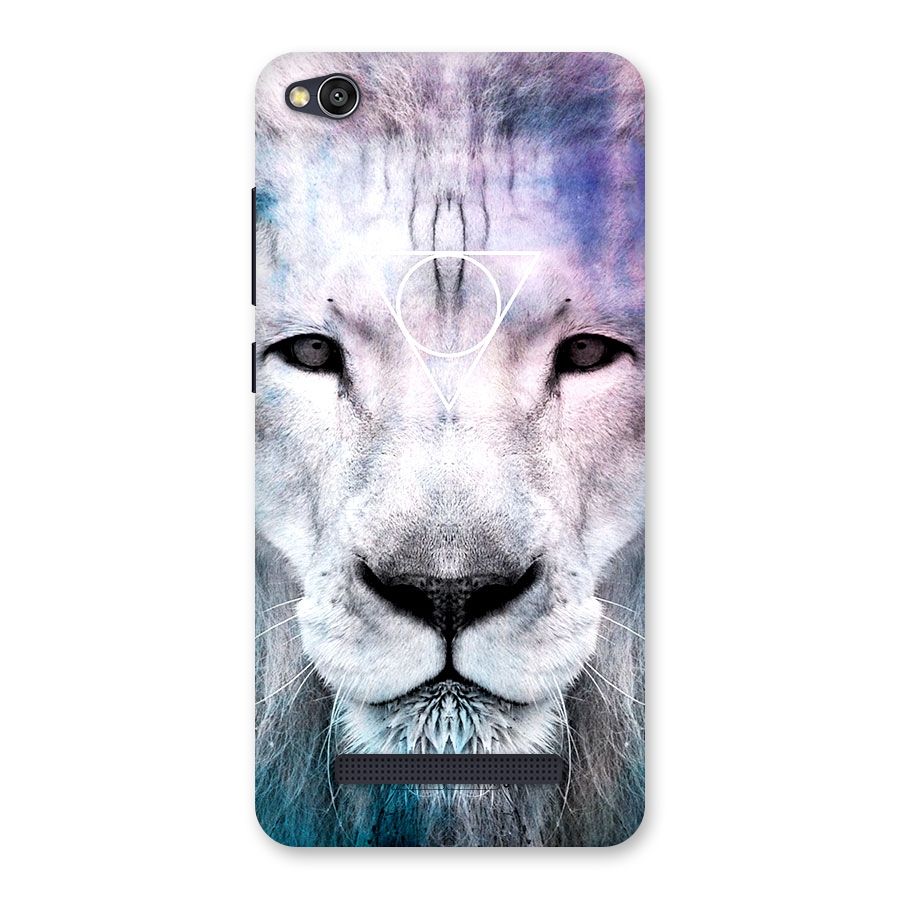 White Lion Back Case for Redmi 4A