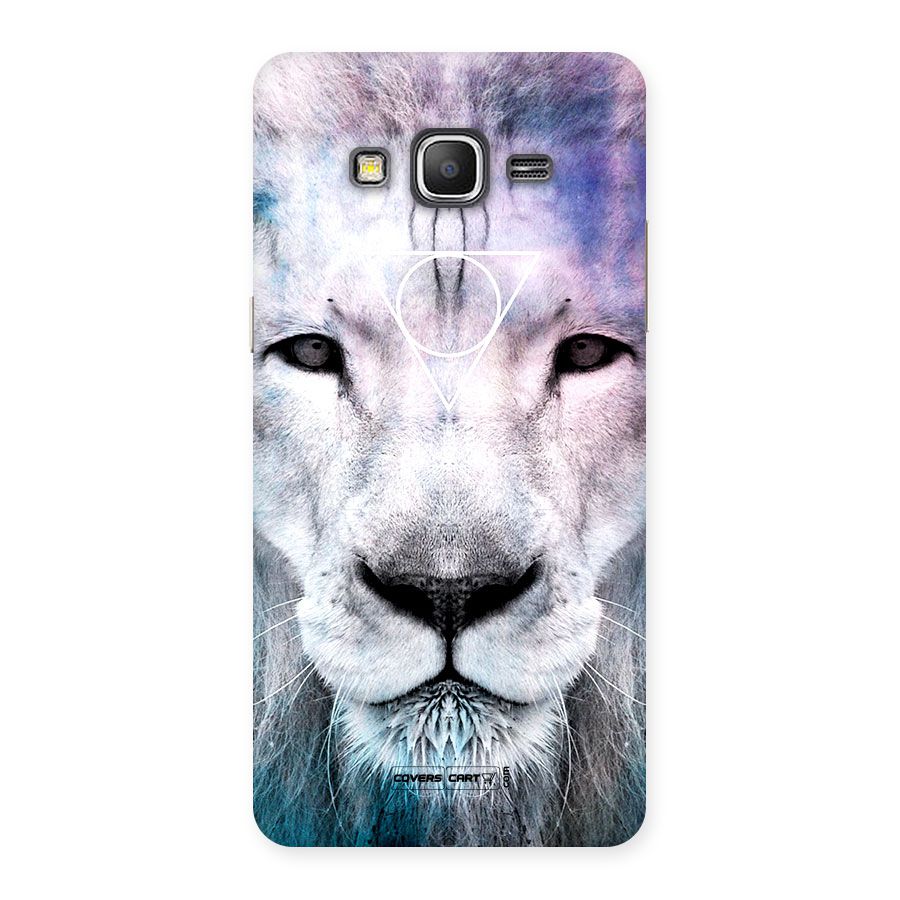 White Lion Back Case for Samsung Galaxy J2 2016