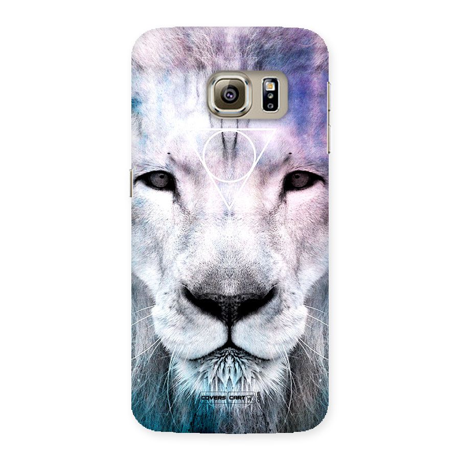 White Lion Back Case for Samsung Galaxy S6 Edge