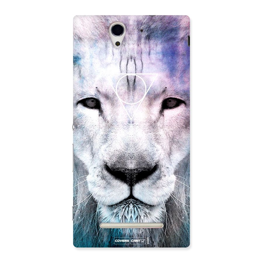 White Lion Back Case for Sony Xperia C3