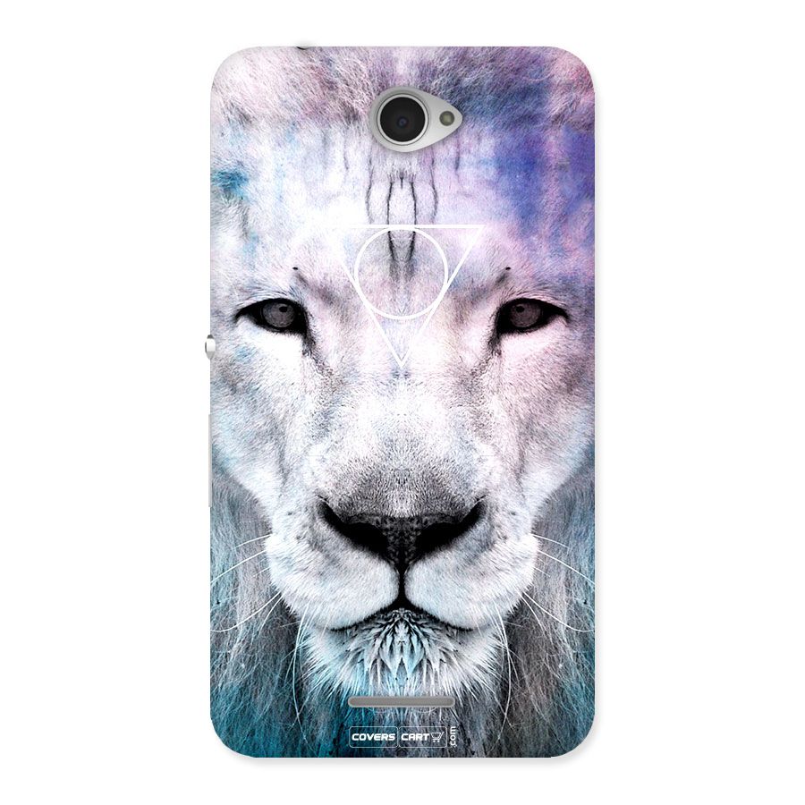 White Lion Back Case for Sony Xperia E4
