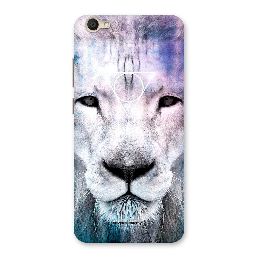 White Lion Back Case for Vivo V5
