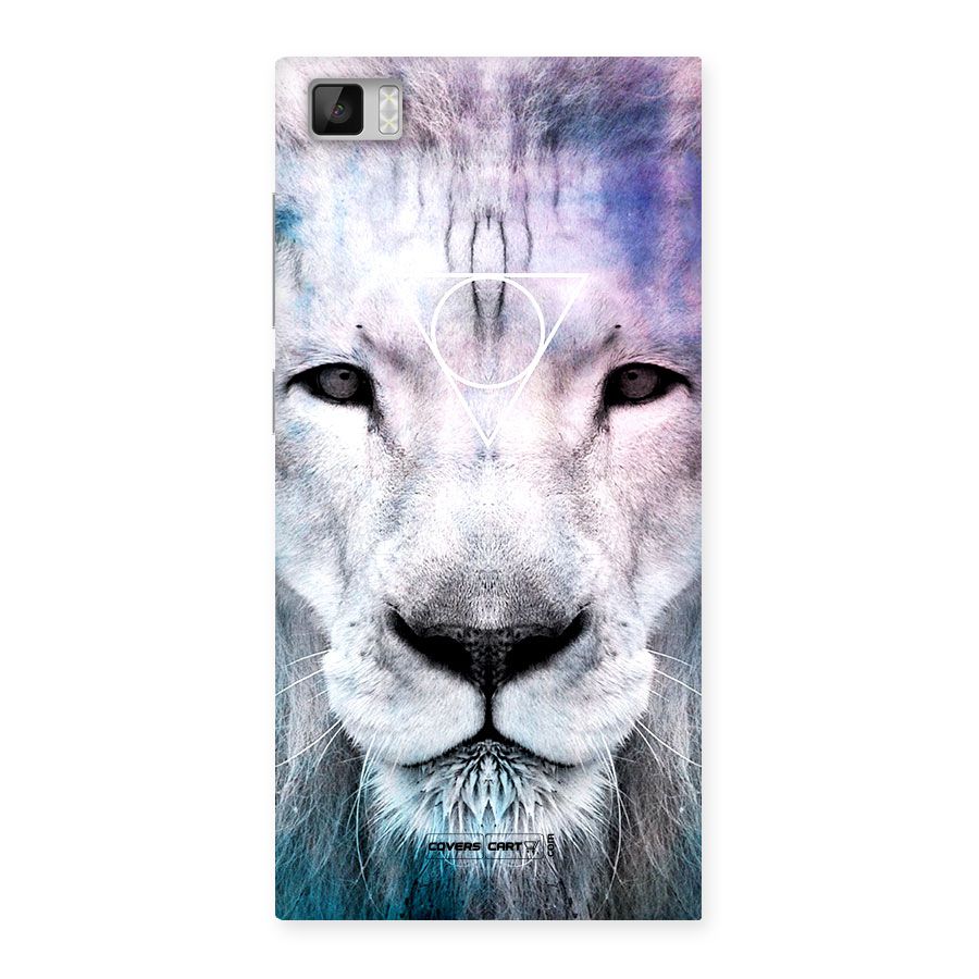 White Lion Back Case for Xiaomi Mi3