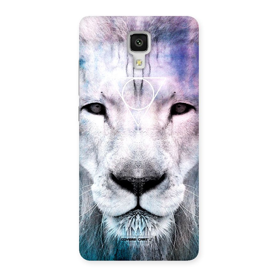 White Lion Back Case for Xiaomi Mi 4