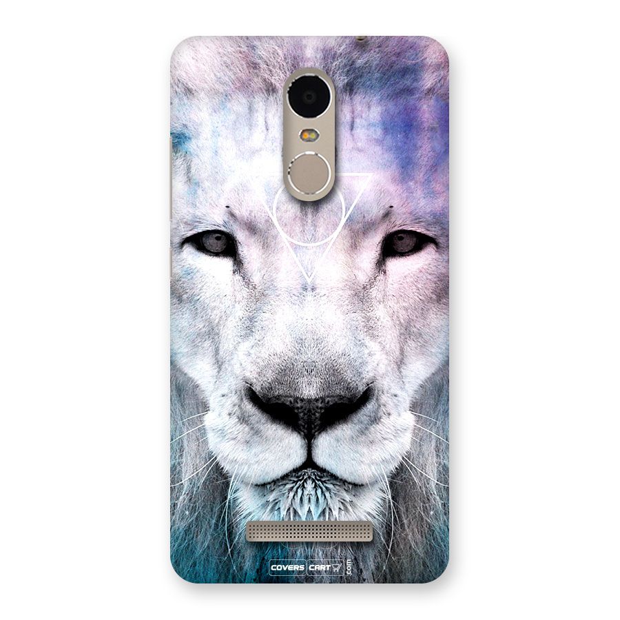 White Lion Back Case for Xiaomi Redmi Note 3