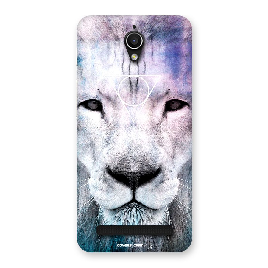 White Lion Back Case for Zenfone Go
