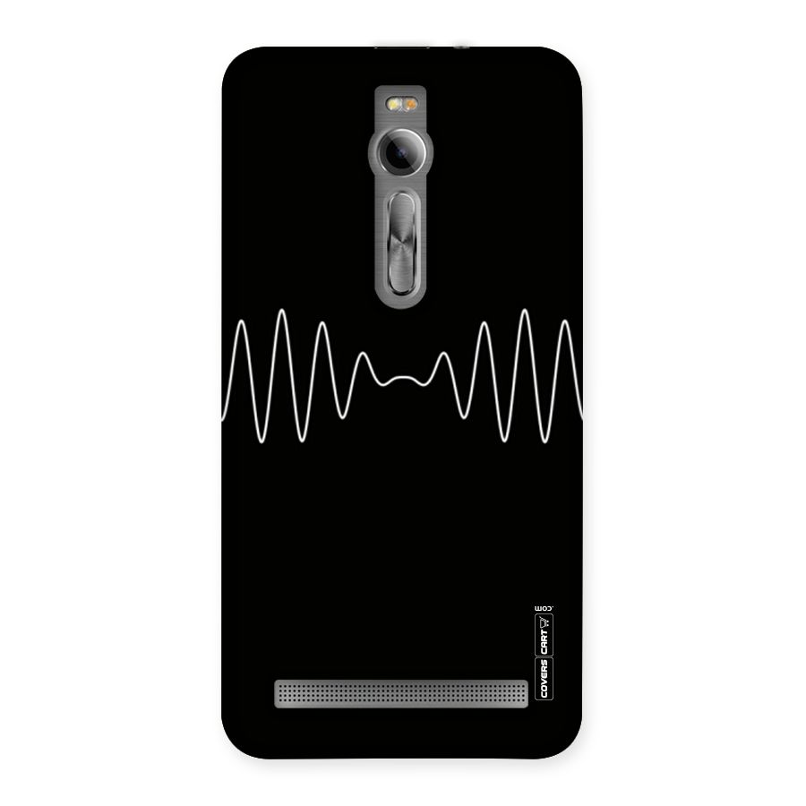 White Minimal Thread Back Case for Asus Zenfone 2