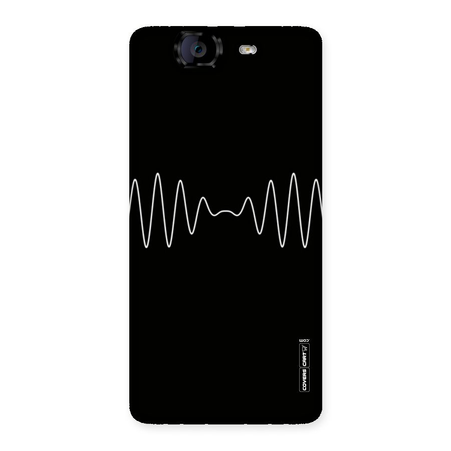 White Minimal Thread Back Case for Canvas Knight A350