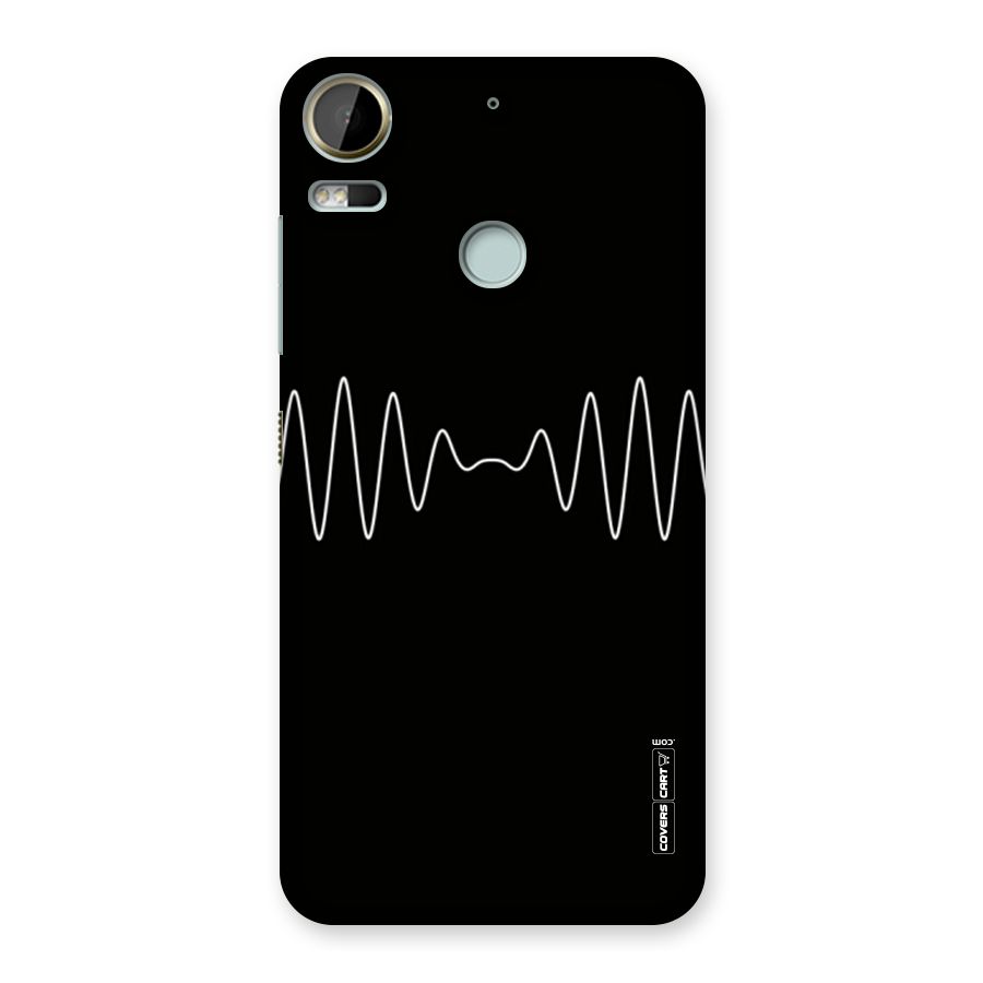 White Minimal Thread Back Case for Desire 10 Pro
