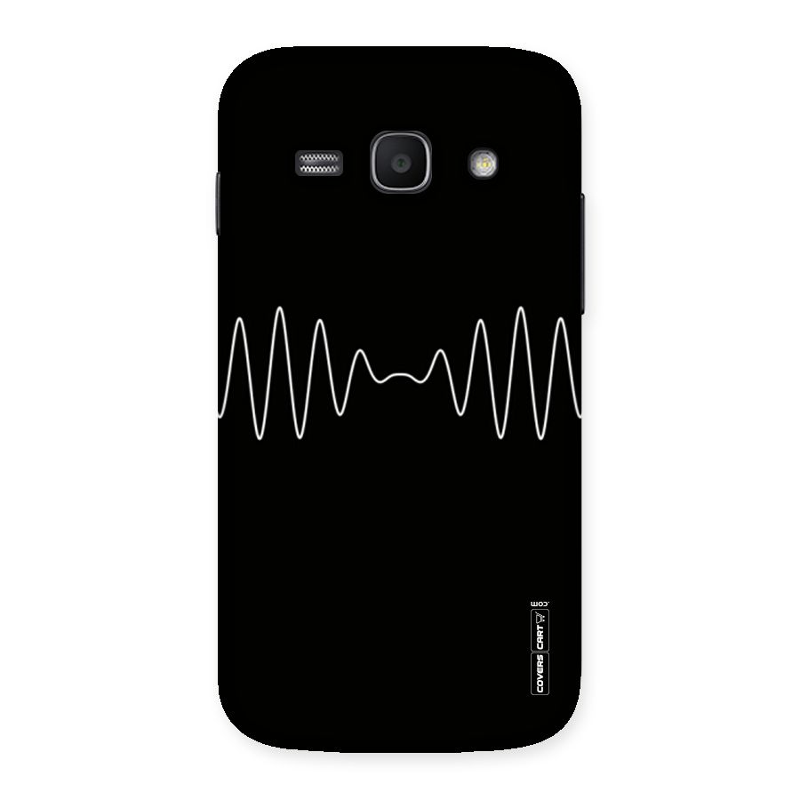 White Minimal Thread Back Case for Galaxy Ace 3