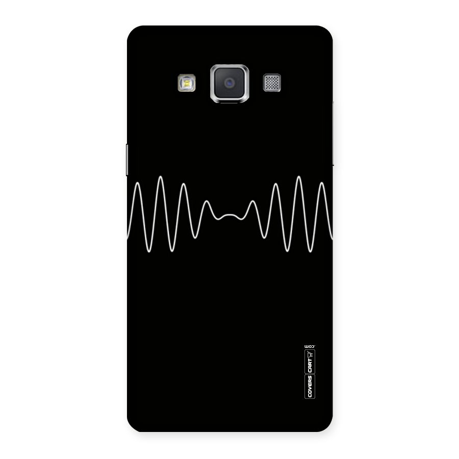 White Minimal Thread Back Case for Galaxy Grand Max