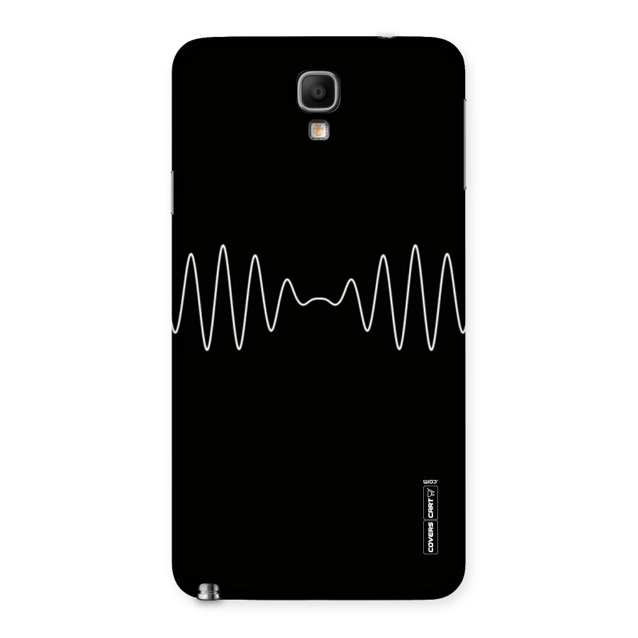 White Minimal Thread Back Case for Galaxy Note 3 Neo