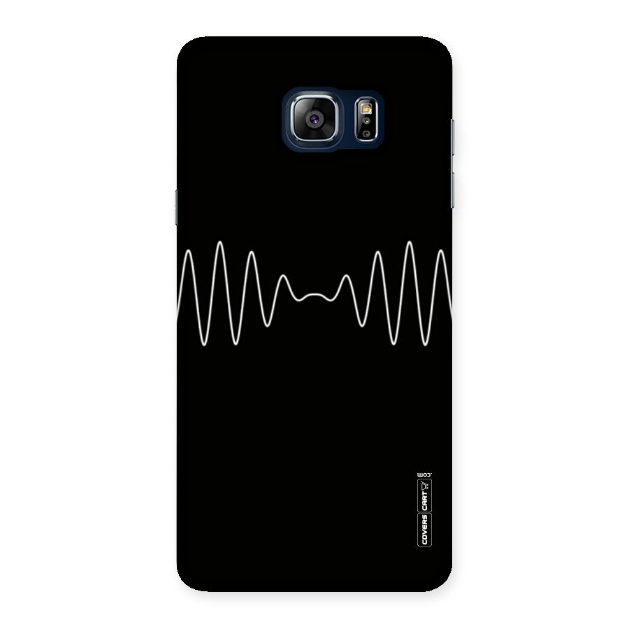 White Minimal Thread Back Case for Galaxy Note 5