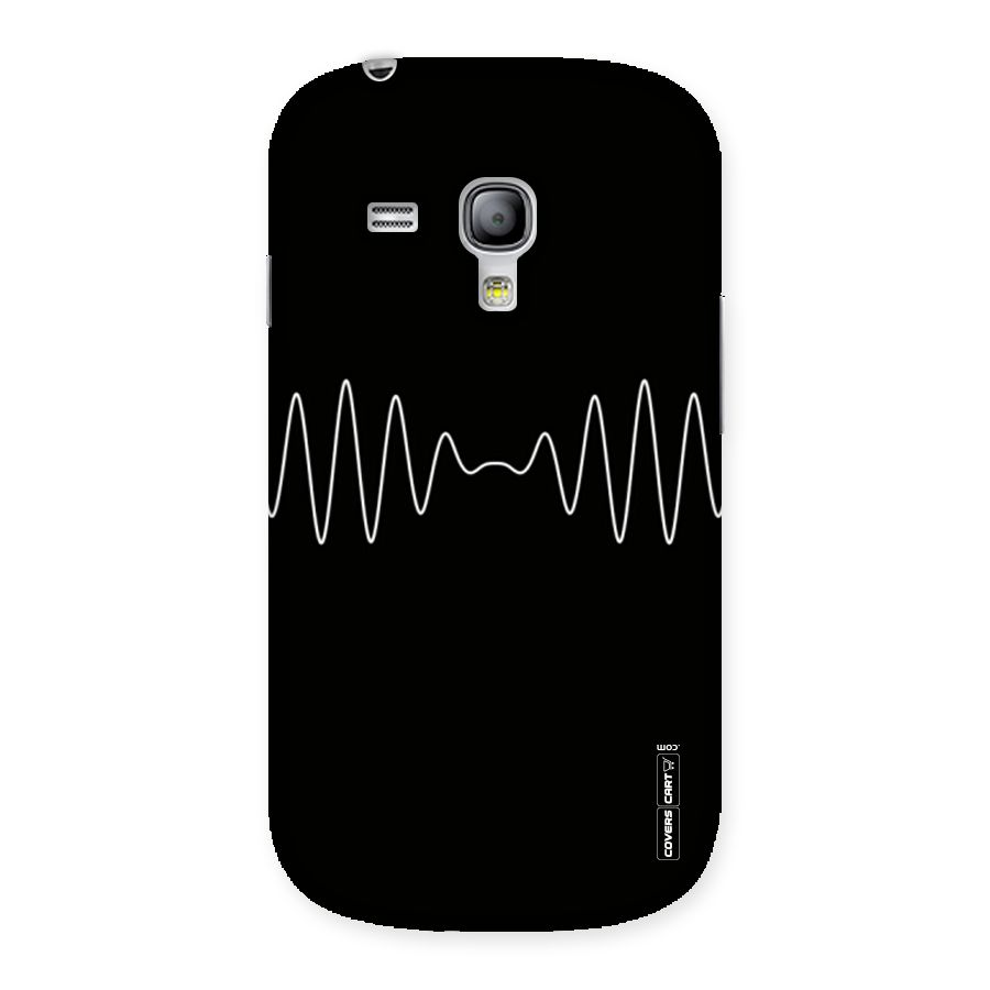 White Minimal Thread Back Case for Galaxy S3 Mini